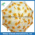 Market Beautiful Printing Yellow Flower Umbrella for Sale